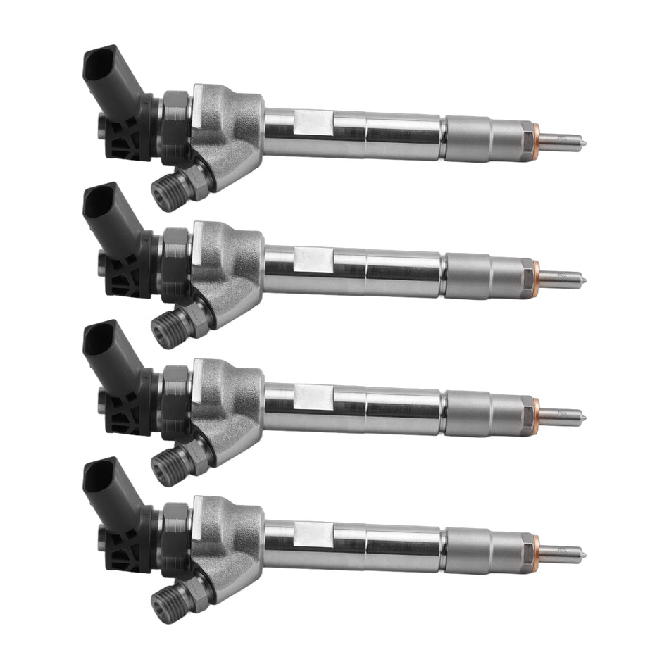 0445110597 Kraftstoffeinspritzdüsen (4 Stück) für BMW F10 F30 F15 328d X5 535d 740Ld N47 N57