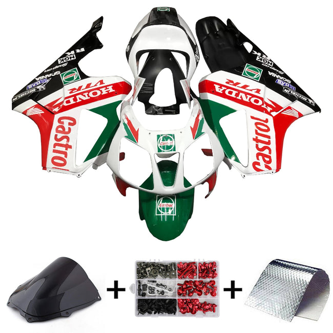 2000-2006 Honda VTR1000 RC51 Einspritzverkleidungssatz Karosserie Kunststoff ABS