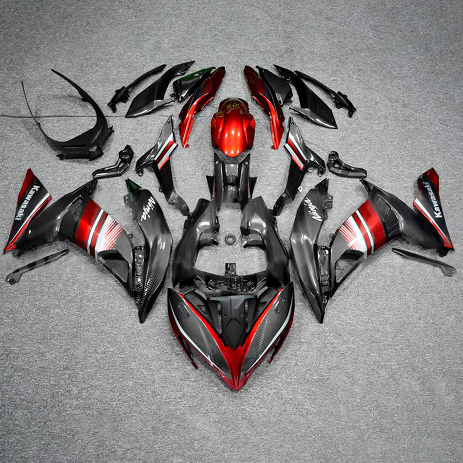 Verkleidungssatz aus ABS-Kunststoff, passend für Kawasaki ER-6F Ninja650R 2017-2019