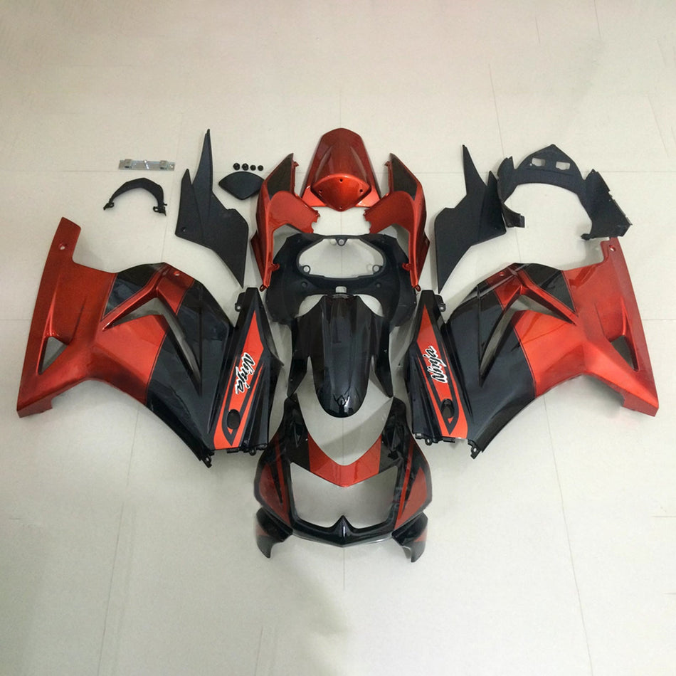 Verkleidungssatz aus ABS-Kunststoff, passend für Kawasaki EX250 Ninja250R 2008-2012