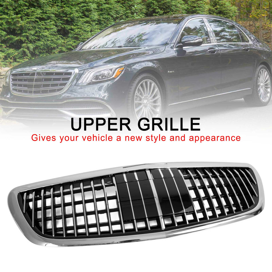 S680 Maybach Style Grille fit Mercedes Benz W222 S class 2014-2020 with ACC