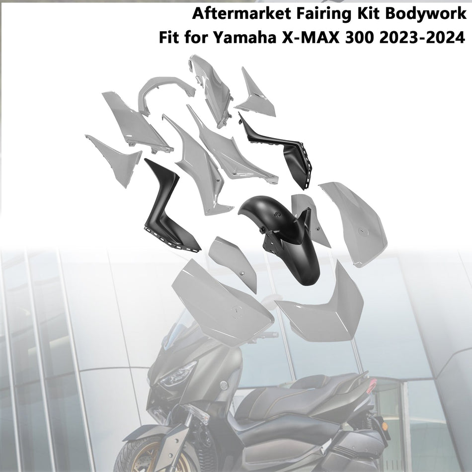 2023–2024 Yamaha X-MAX 300 XMAX Einspritz-ABS-Karosserieverkleidungssatz 13#