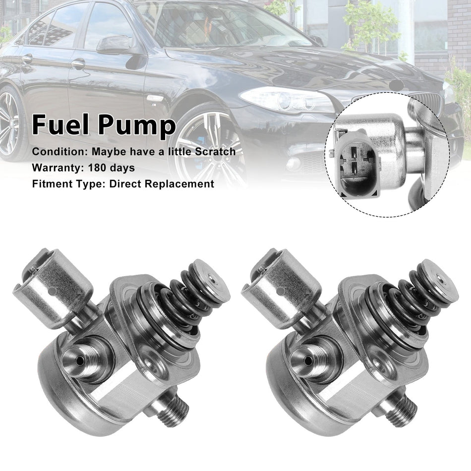 2 Stück Hochdruck-Kraftstoffpumpe 13517595339 passend für BMW F01 F10 E70 X5 E70 V8 4,4 l
