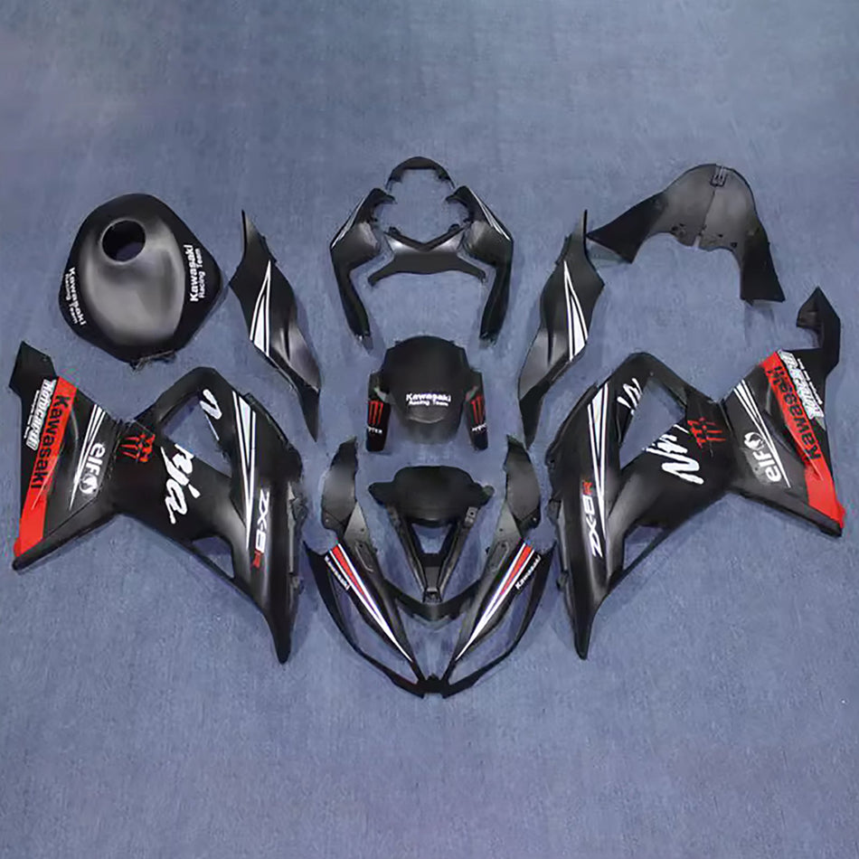 Verkleidungssatz aus ABS-Kunststoff, passend für Kawasaki ZX6R 636 (2013–2018)
