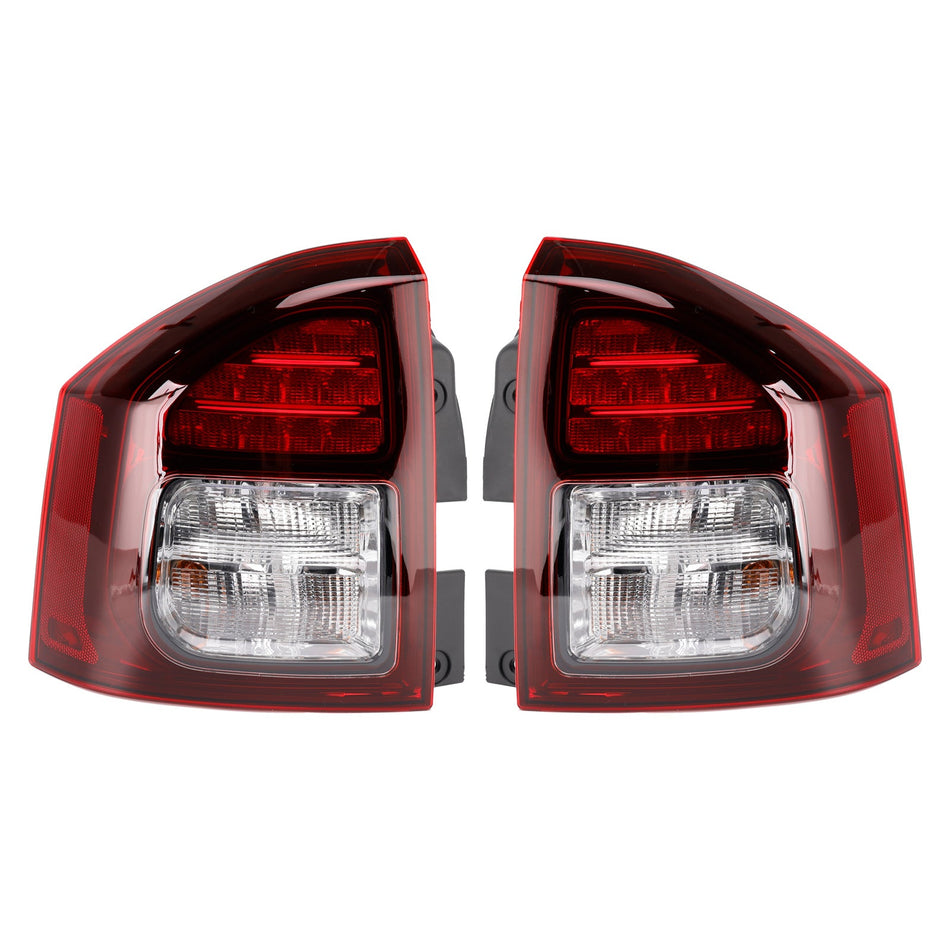Links + Rechts Hinten Rücklicht Hinten Lampe Montage Für Jeep Compass 2014-2017