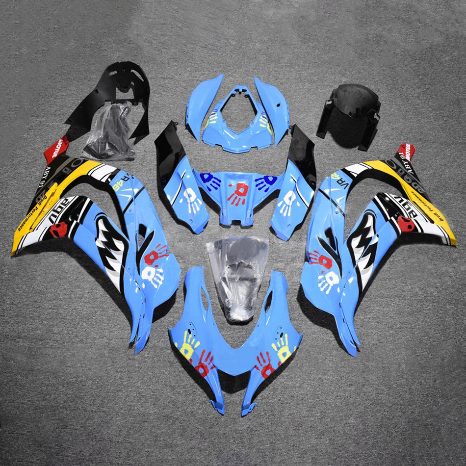 Verkleidungssatz aus ABS-Kunststoff, passend für Kawasaki ZX10R 2016-2020