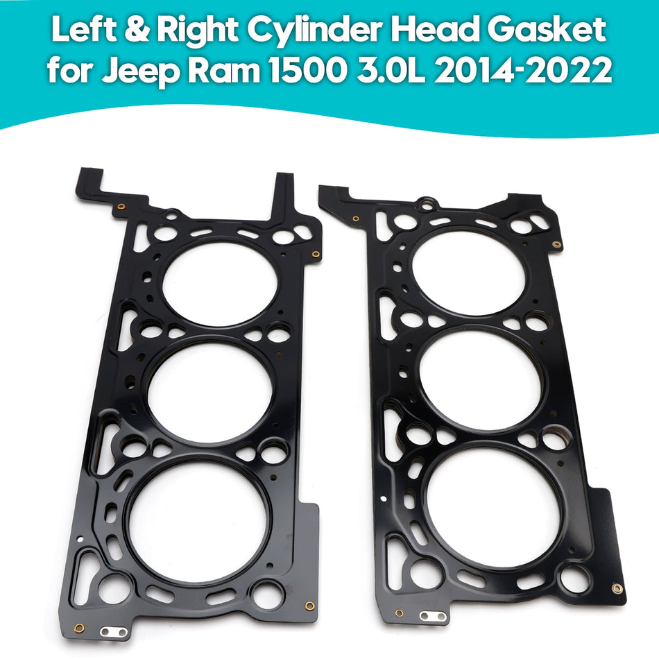 Zylinderkopfdichtung links und rechts für Jeep Ram 1500 3.0L 2014-2022