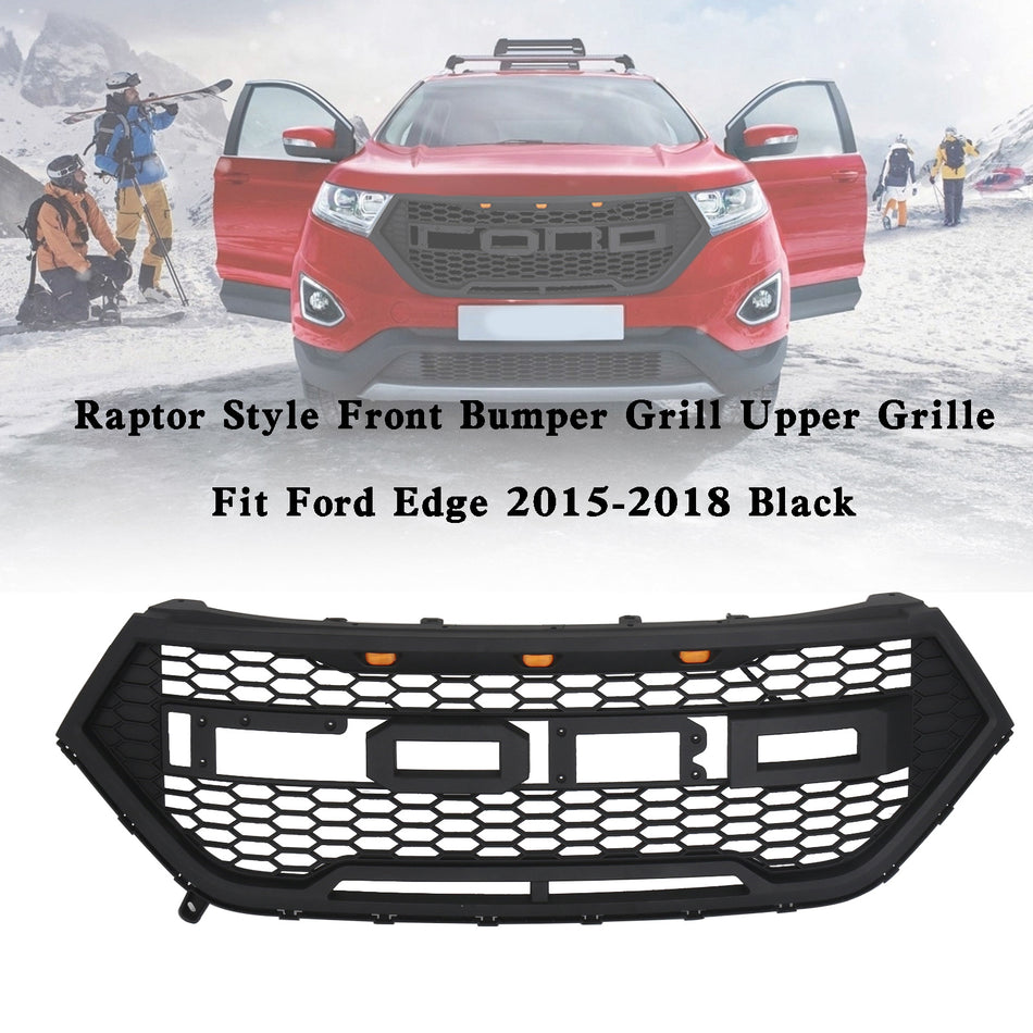 Raptor Style Frontgrill in Schwarz – passend für Ford Edge 2015–2018