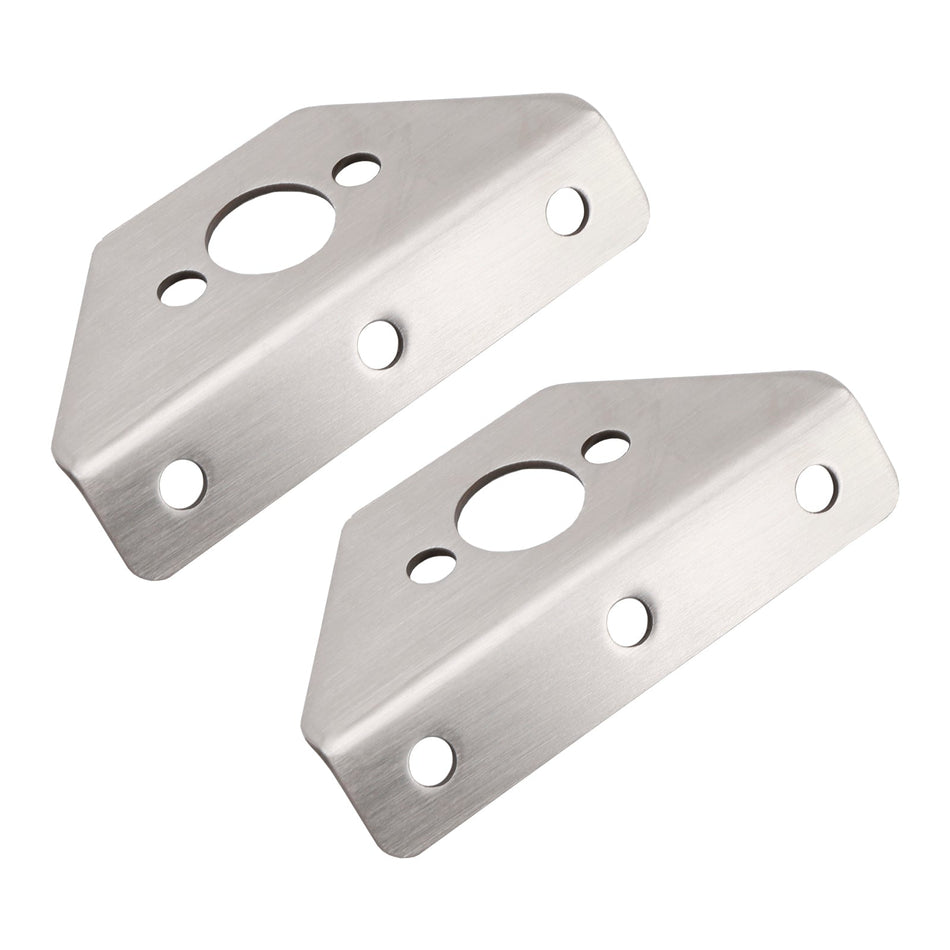 Peterbilt 379 388 389 2 PCS Scheibenwischer Reparatur Edelstahl Halterungen