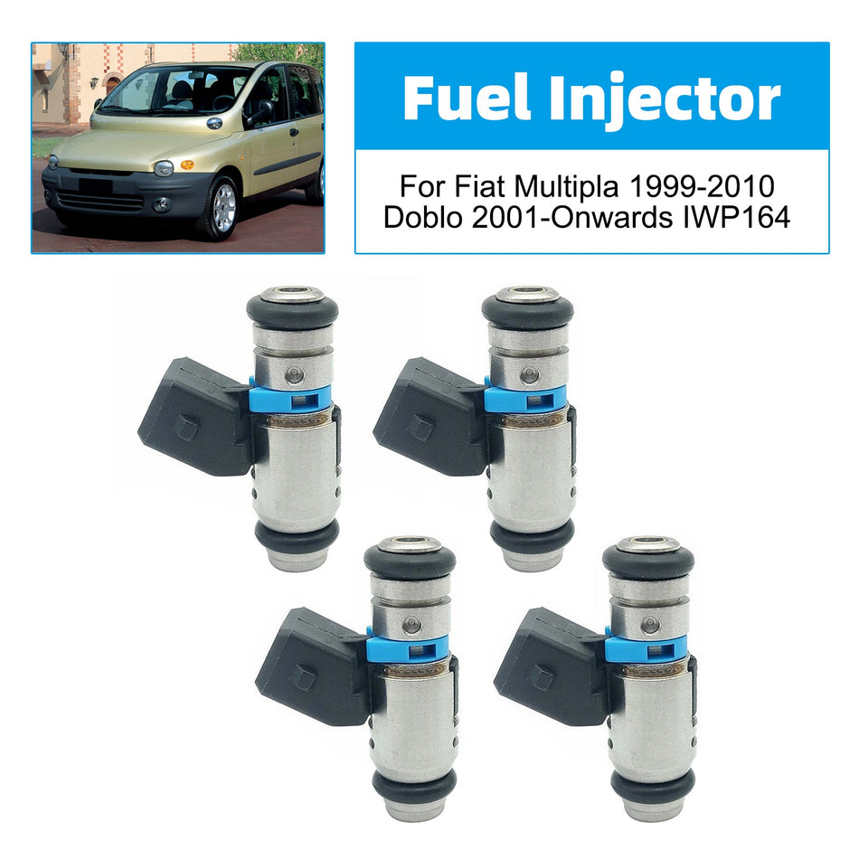 4 Stück Einspritzdüsen für Fiat Multipla 1999-2010 Doblo 2001-heute IWP164
