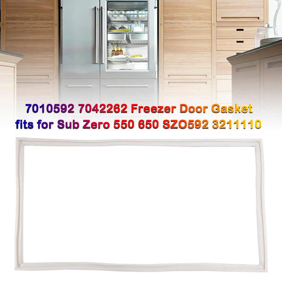 7010592 7042262 Gefrierschranktürdichtung passt für Sub Zero 550 650 SZO592 3211110