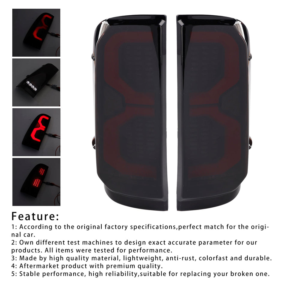 2012-2014 TOYOTA HILUX VIGO SR5, MK6, VIGO CHAMP MK7 Hinten rechts und links Rücklicht Lampe Paar Dynamisch