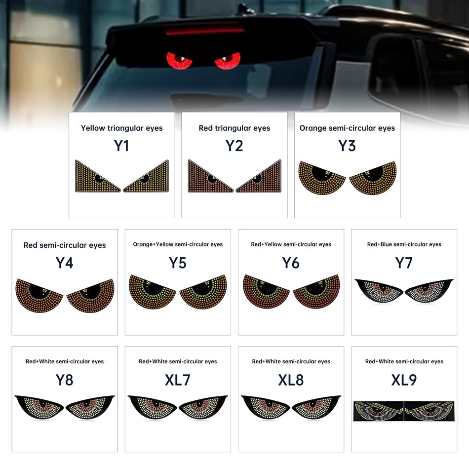 LED-Bildschirm Devil&#39;s Eye Auto Auge Licht Lkw Dynamische LED Licht