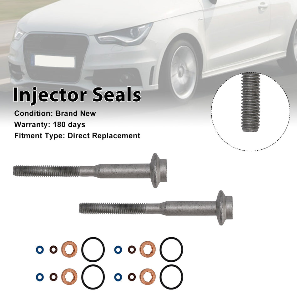 Kraftstoff Injektor Ring Washer Dichtung Bolzen 03L130277B Fit VW Caddy 1,6 TDI A2C59513554