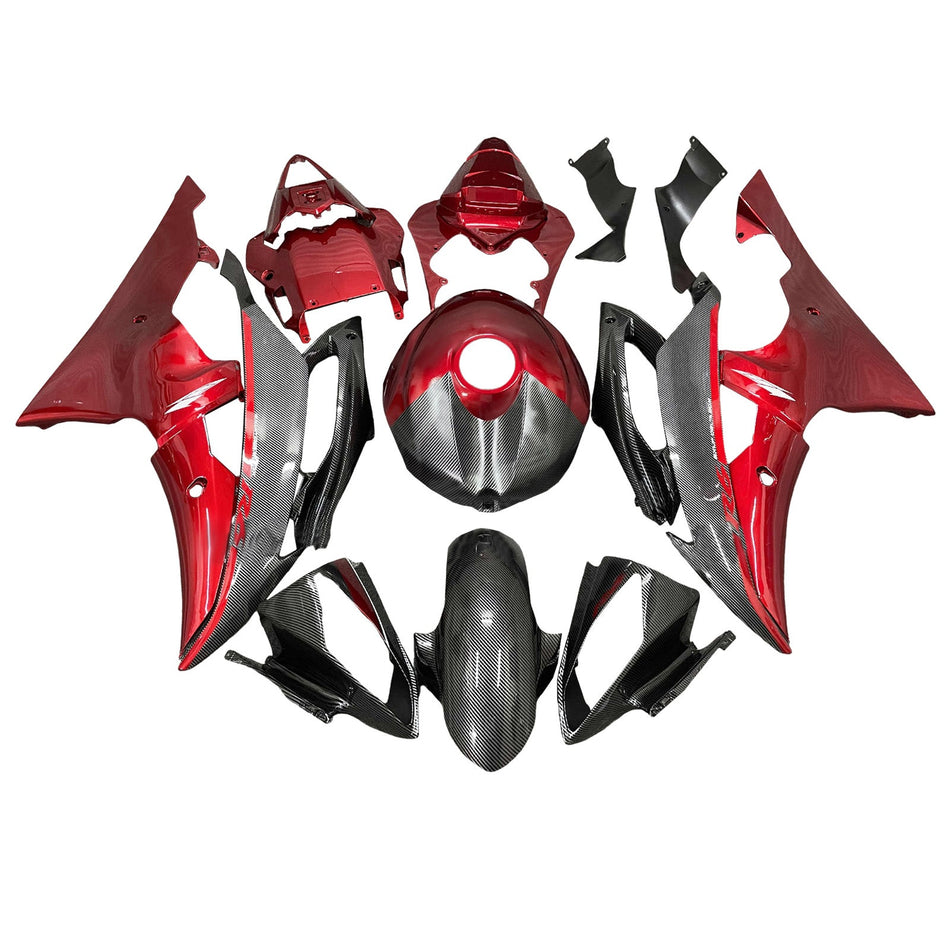 Verkleidungssatz aus ABS-Kunststoff für Yamaha YZFR6 YZF-R6 2008-2016