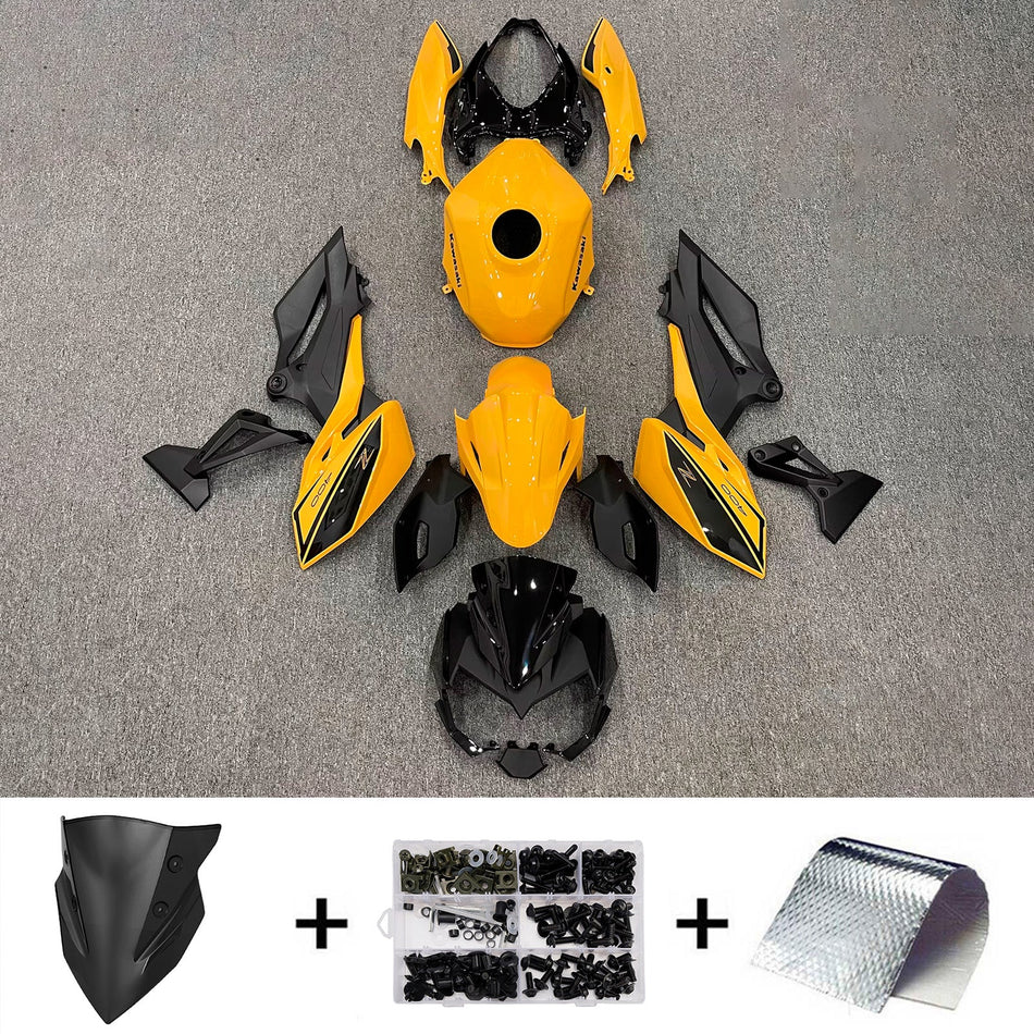 Verkleidungssatz aus ABS-Kunststoff, passend für Kawasaki Z400 2018-2024