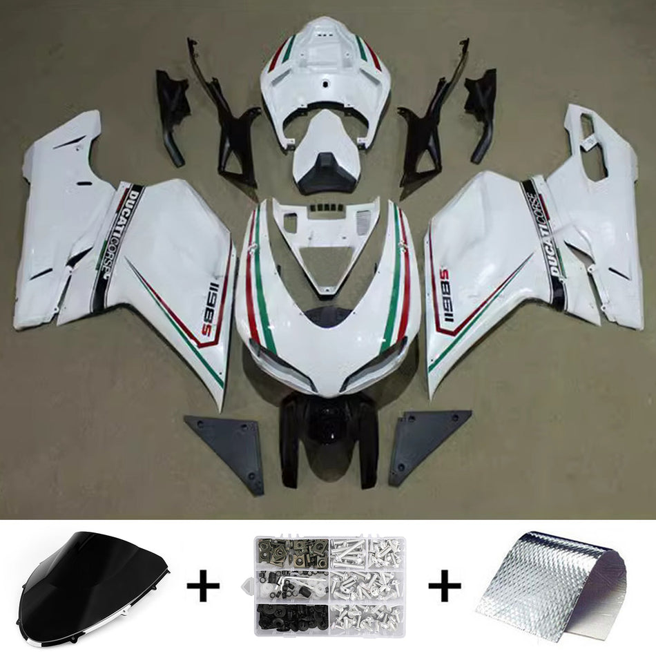 2007-2011 Ducati 1098 1198 848 Verkleidungssatz Karosserie ABS