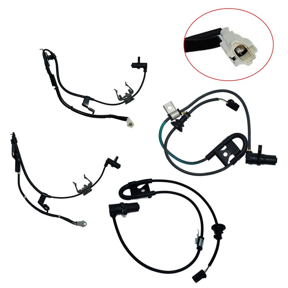 4xABS-Raddrehzahlsensoren vorne hinten links rechts für Toyota Highlander 2004-2007