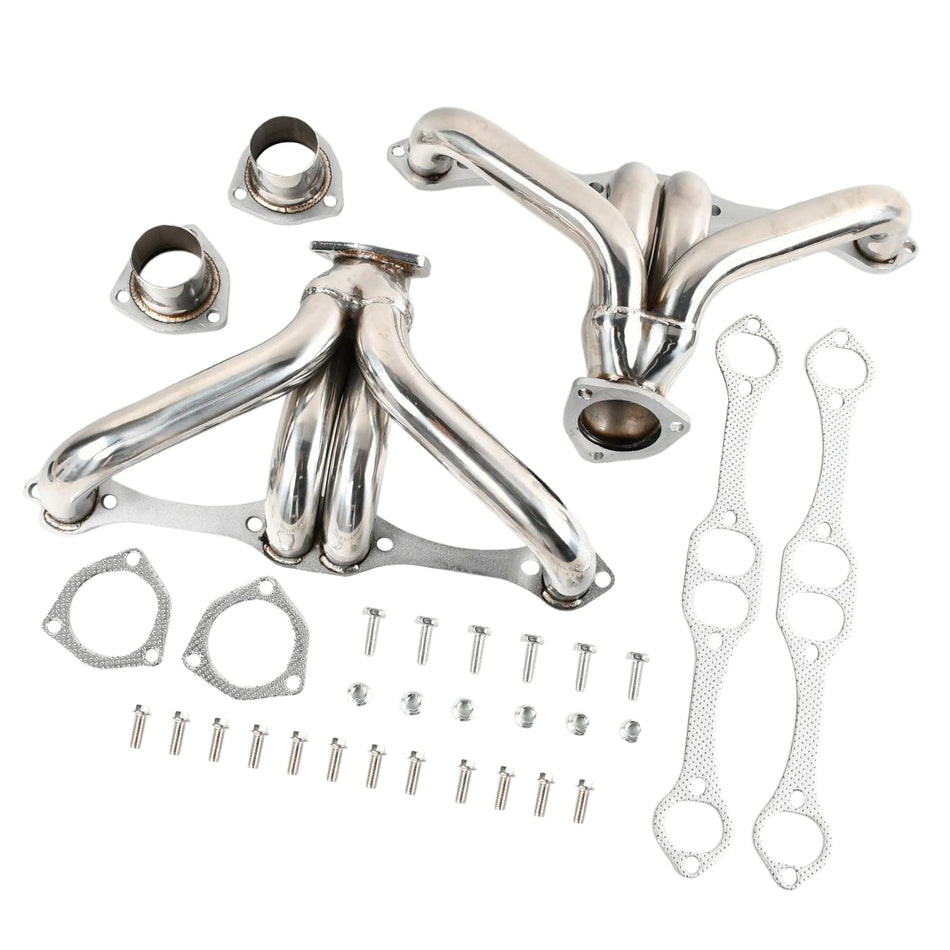 Auspuffkrümmer passend für Chevy Small Block SB V8 262 265 283 305 327 350 400