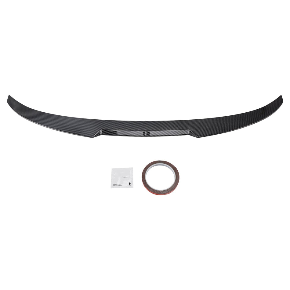 2010–2016 BMW 5 Series F10 M4 Style Carbon Fiber Look Heckspoiler