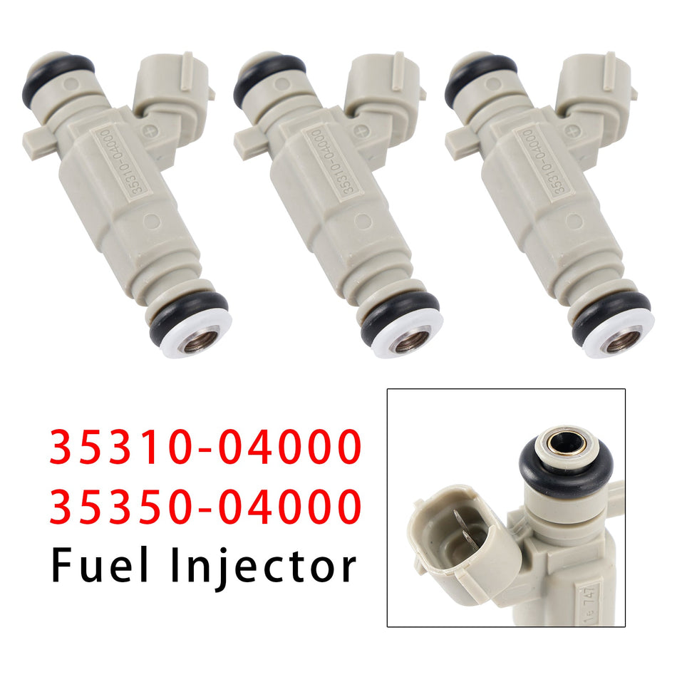 3 Stück Kraftstoffeinspritzdüsen für Hyundai Kia 1.0 1.2 2011-2020 35310-04000 35350-04000