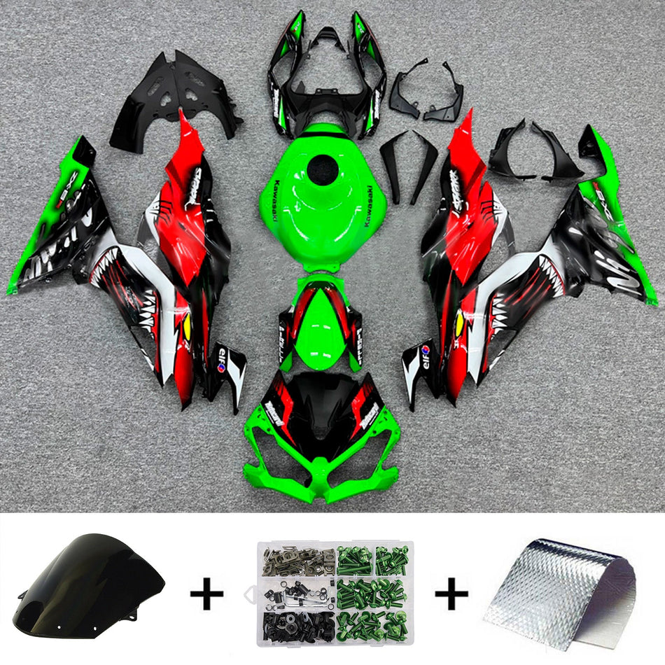 Verkleidungssatz aus ABS-Kunststoff, passend für Kawasaki ZX6R 2019-2023