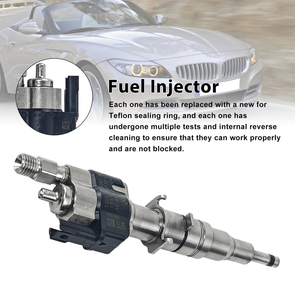 1 STÜCKE Kraftstoffinjektor 13537585261-12 Fit BMW N54 N63 335 535 550 750 X5 X6