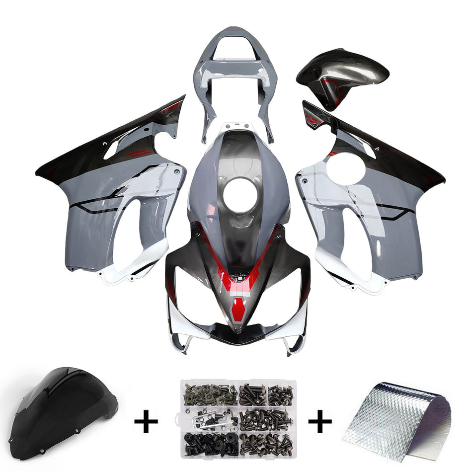 Injection Verkleidung Kit Karosserie Kunststoff ABS Für Honda CBR600 F4i 2001-2003