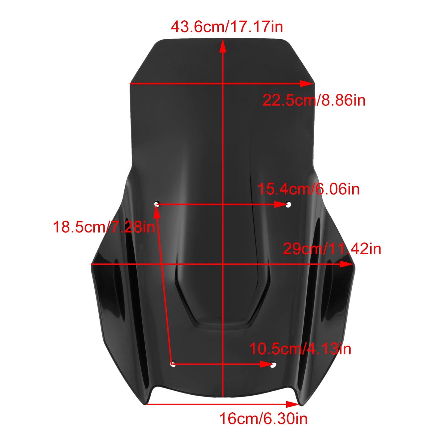 2022-2024 HONDA ADV350 ABS Motorrad Windschutzscheibe Windschutz