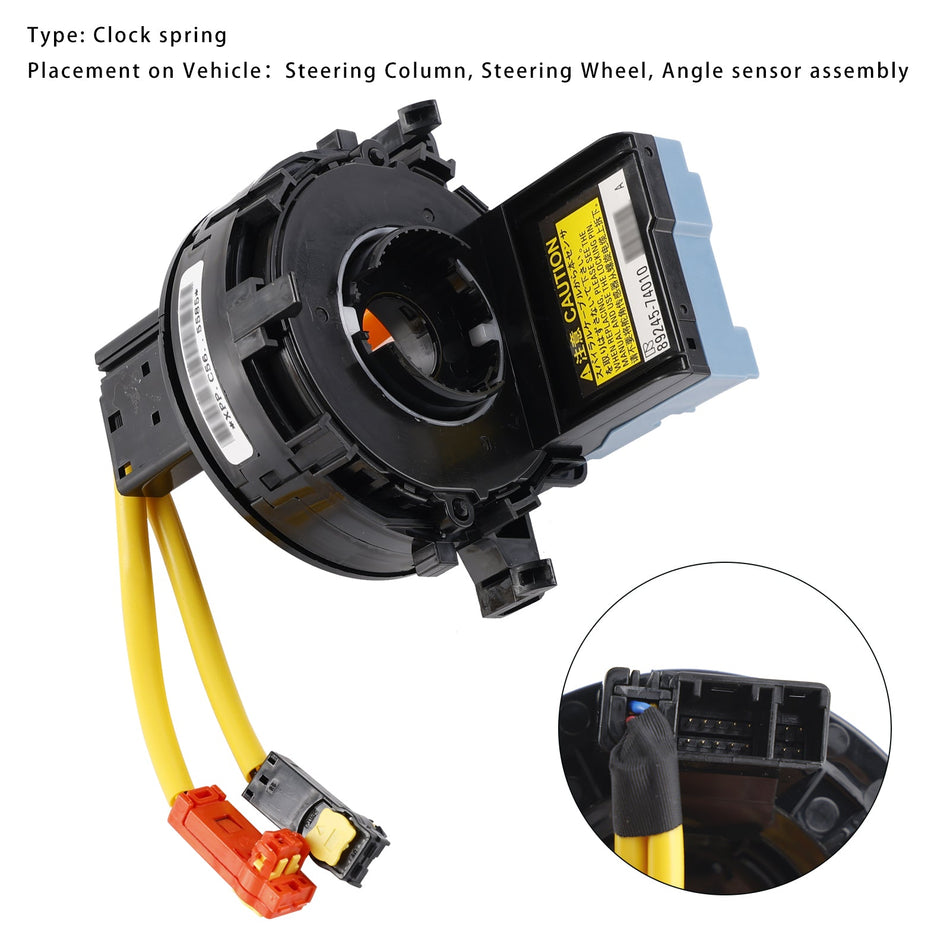 Wickelfeder mit Winkelsensor 84307-47020 Für Toyota Yaris Prius 2012-2017