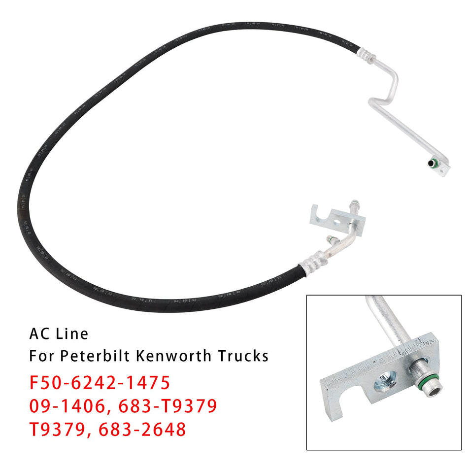 Peterbilt Kenworth Trucks HP Auslass-Klimaanlagenleitungsschlauchbaugruppe F50-6242-1475