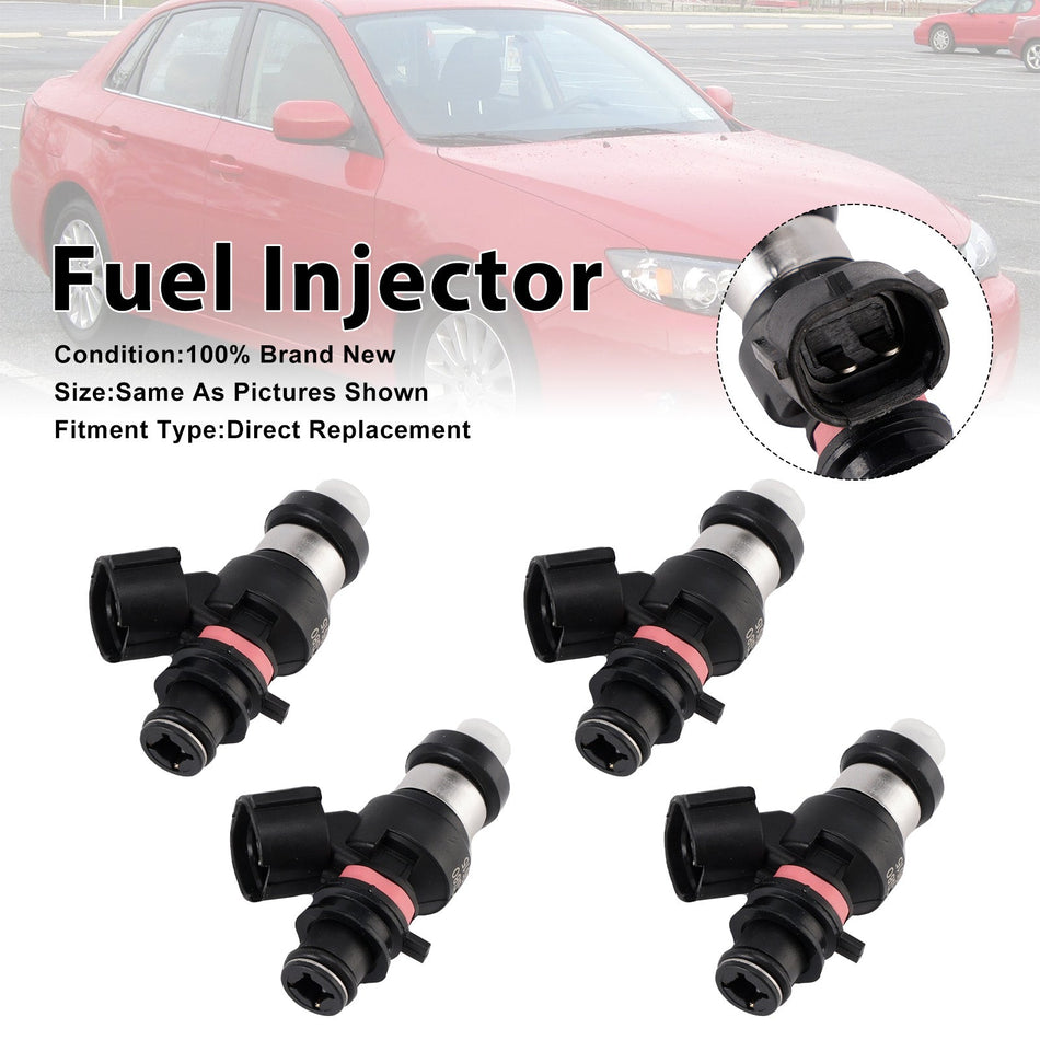 4 Stück Kraftstoffeinspritzdüsen für Subaru Impreza RX 2.0L EI 07-12 FBYCG80 16600-AA270