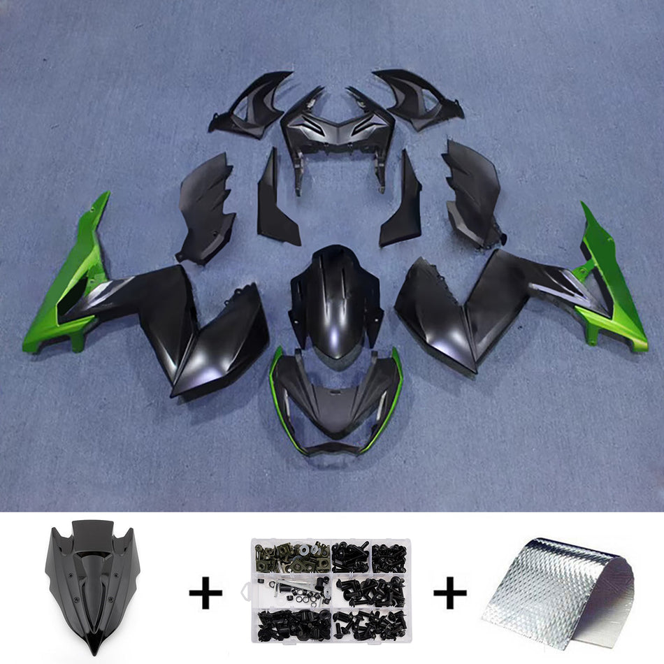 Verkleidungssatz aus ABS-Kunststoff, passend für Kawasaki Z250 Z300 2015-2016