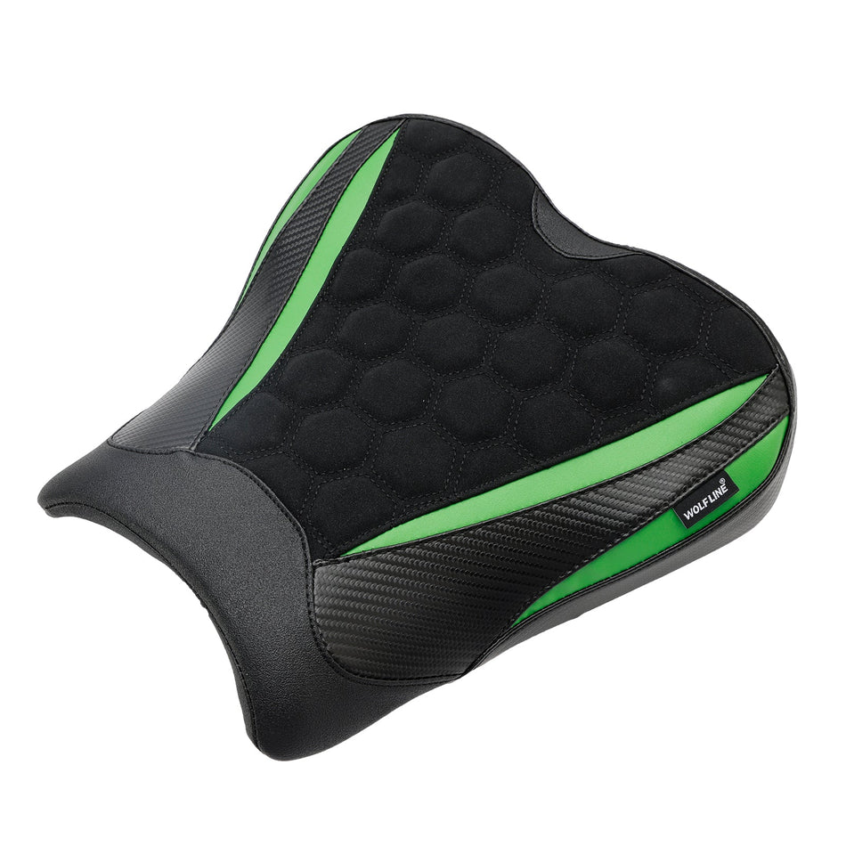 2023 KAWASAKI Ninja ZX-4R ZX-4RR Front Raider Sitz Fahrerkissen Pu Greena