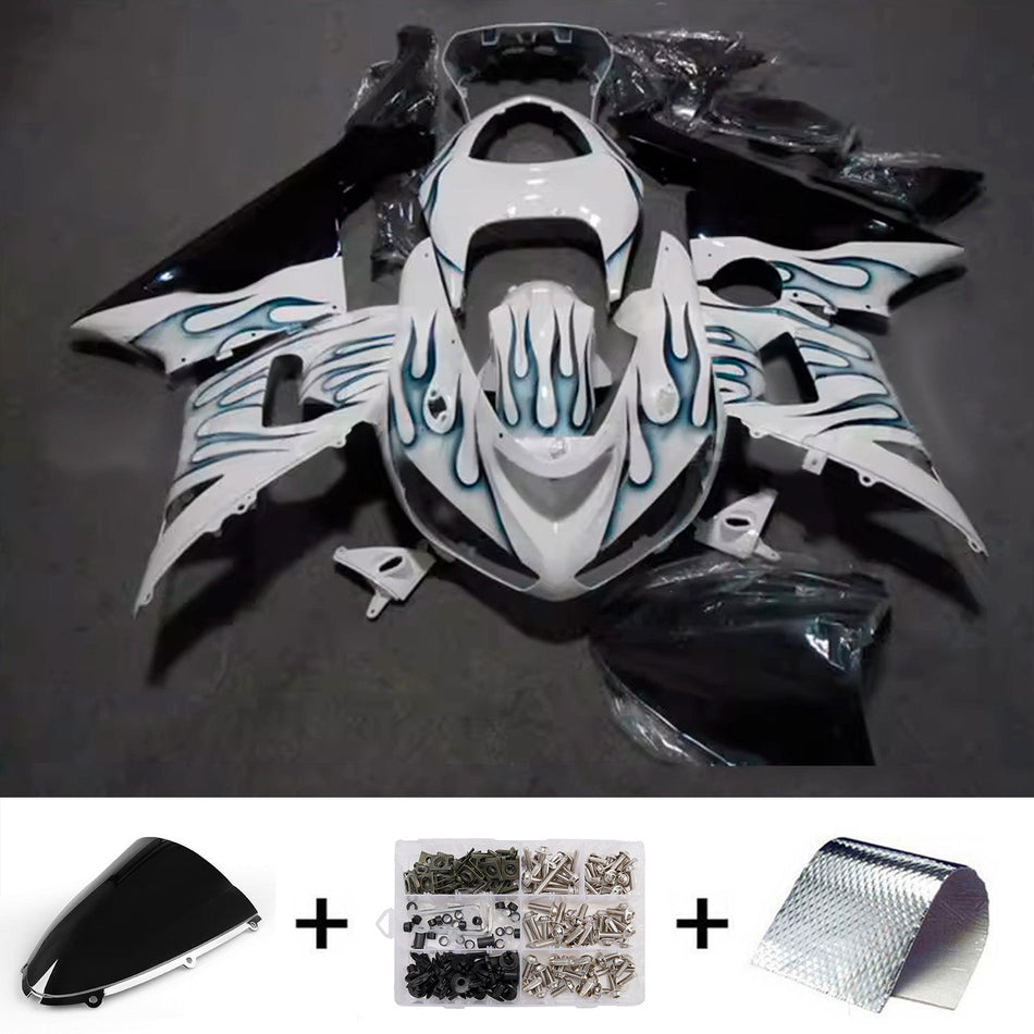 Verkleidungssatz aus ABS-Kunststoff, passend für Kawasaki ZX6R 636 (2005-2006)