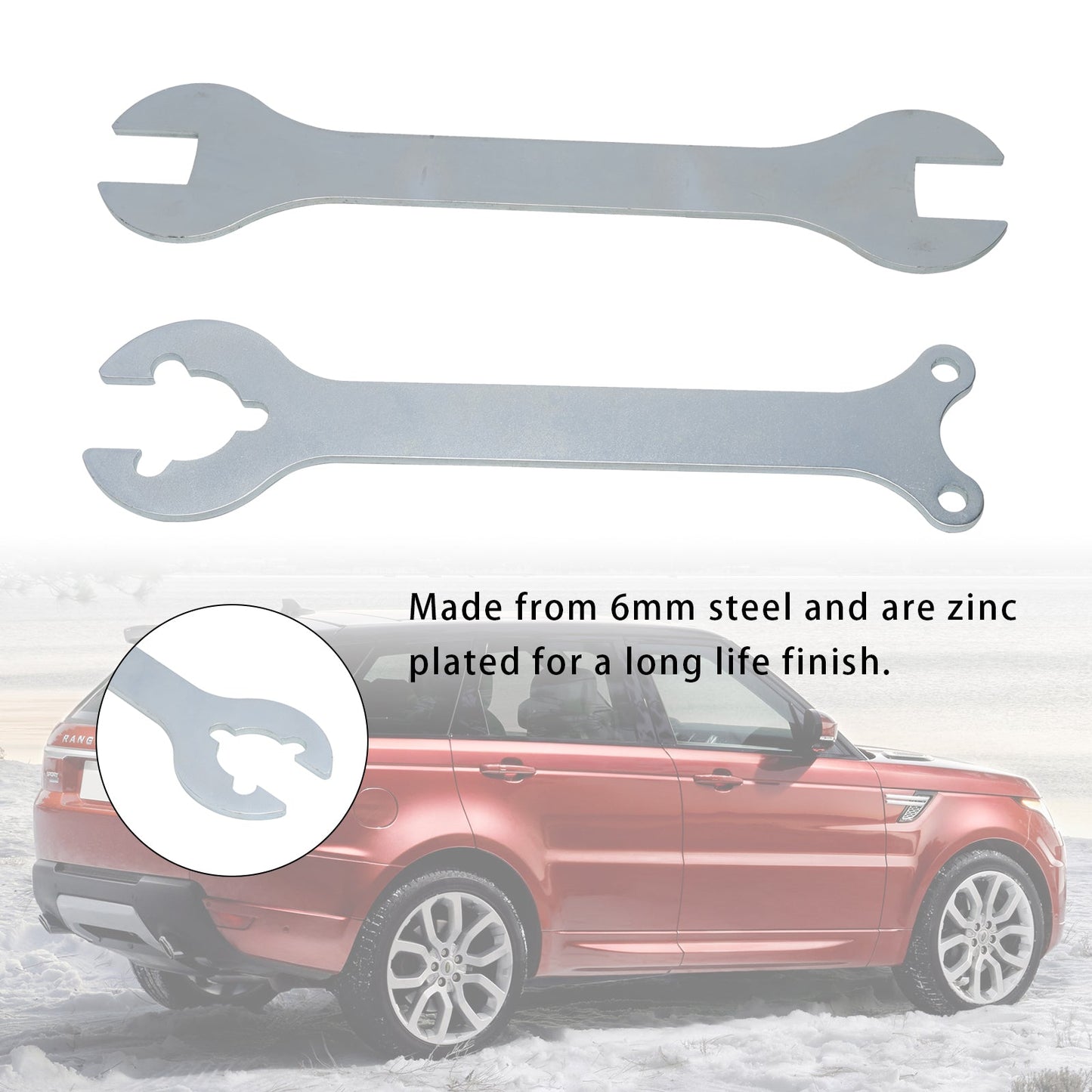 Viskose-Lüfter-Werkzeug-Schlüssel, passend für Land Rover Range Rover Sport und TD V6 Discovery 3