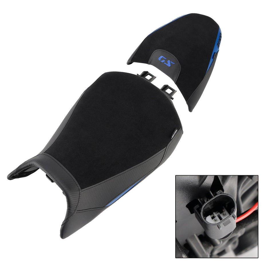 2024-2025 Für BMW R1300GS R 1300 GS Raider Soziuskissen-Set vorne & hinten, blau