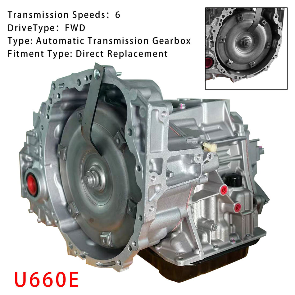 2013–2018 Lexus ES350 Automatikgetriebe U660E 3,5L V6 2GR