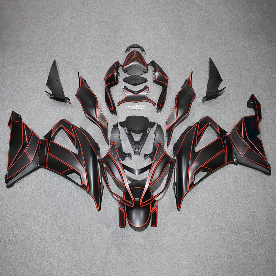 Verkleidungssatz aus ABS-Kunststoff, passend für Kawasaki ZX6R 636 (2013–2018)