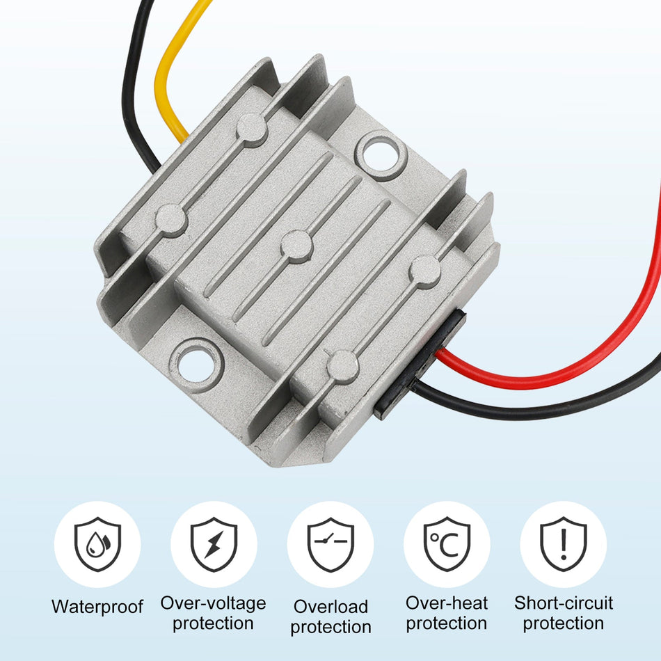 1A Wasserdichter DC/DC-Wandler Netzteilregler 12V Step Up bis 24V