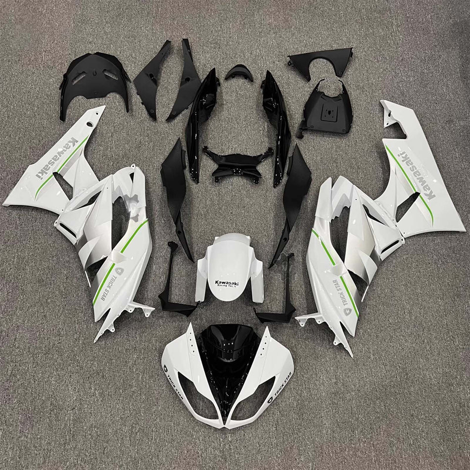Verkleidungssatz aus ABS-Kunststoff, passend für Kawasaki ZX6R 636 2009-2012