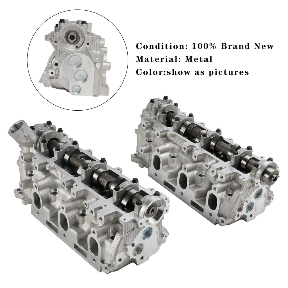 1989-1995 Toyota 4Runner 3.0LA/T 2WD 4WD SR-5Links+Rechts Zylinderkopf 1110165011 1110165021