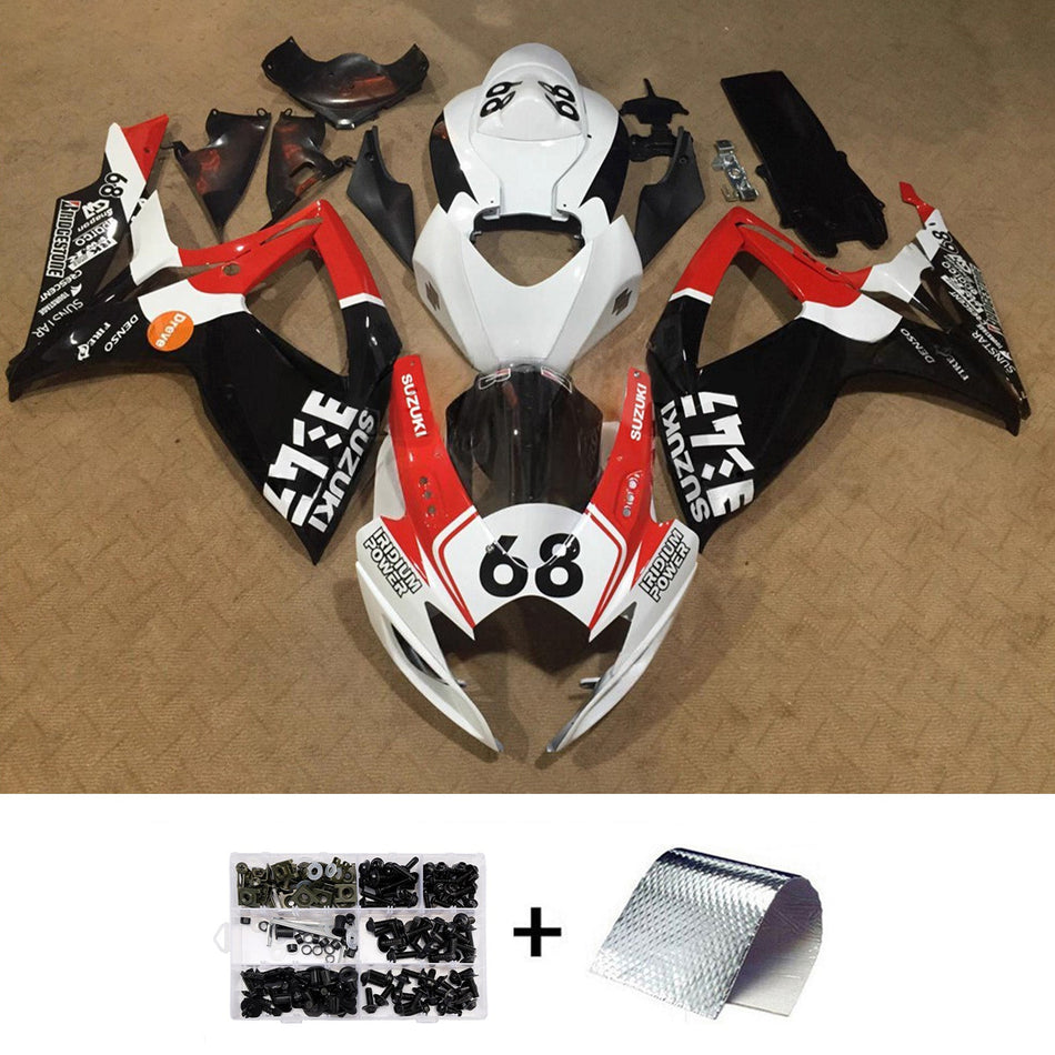 Verkleidungssatz aus ABS-Kunststoff für Suzuki GSXR 600/750 2006-2007 K6