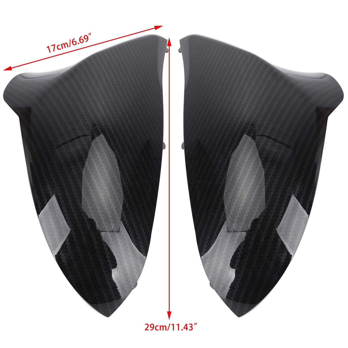 Seite Spiegel Abdeckungen Rückspiegel Gehäuse Carbon für BMW F80 M3 F82 M4 M2 2015-2020