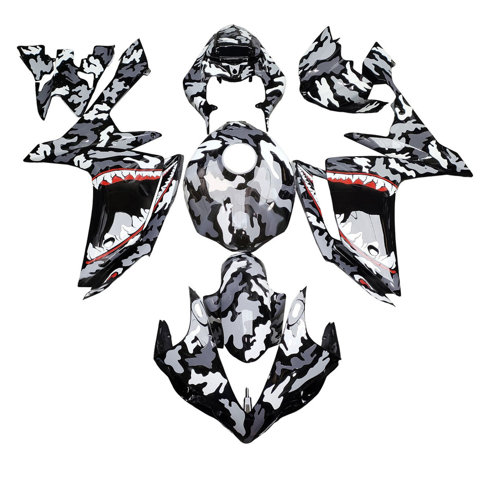 Injection Verkleidung Kit Karosserie Kunststoff ABS Für Yamaha YZFR1 YZF-R1 2007-2008