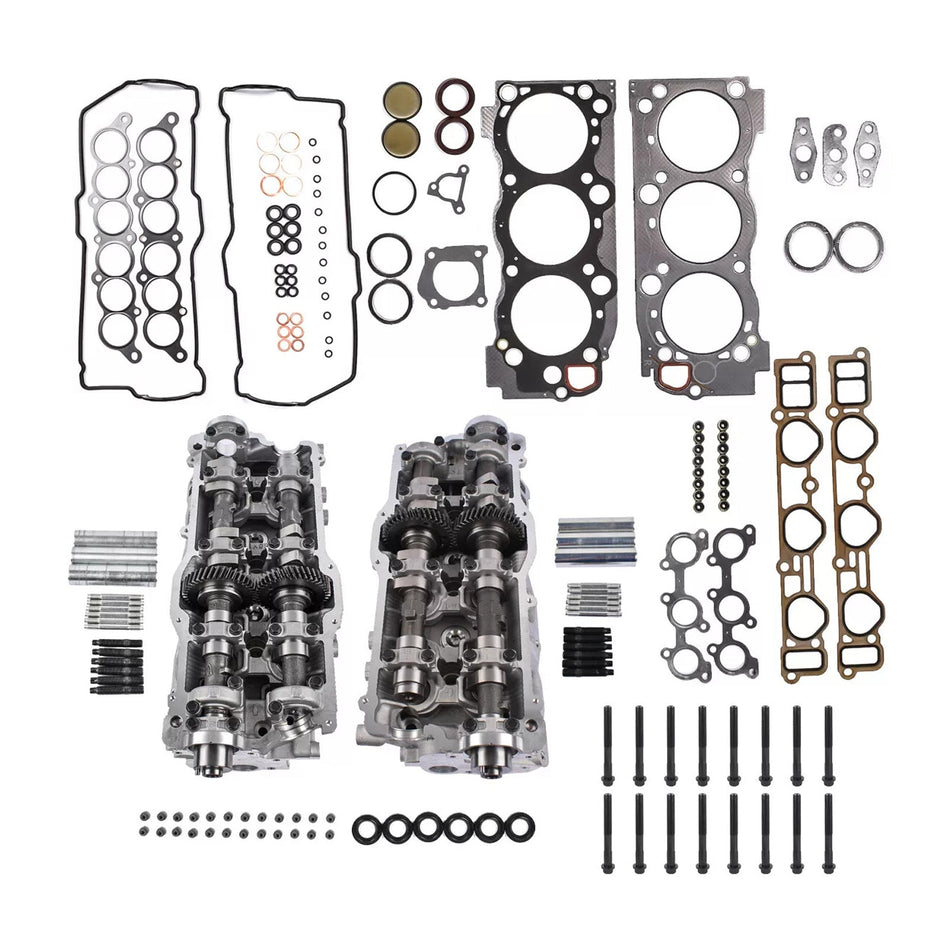 1995-04/2004 TOYOTA TACOMA 3.4L 2 STÜCK Zylinderkopf &amp; Dichtungen &amp; Schrauben 11101-69136 1305362050