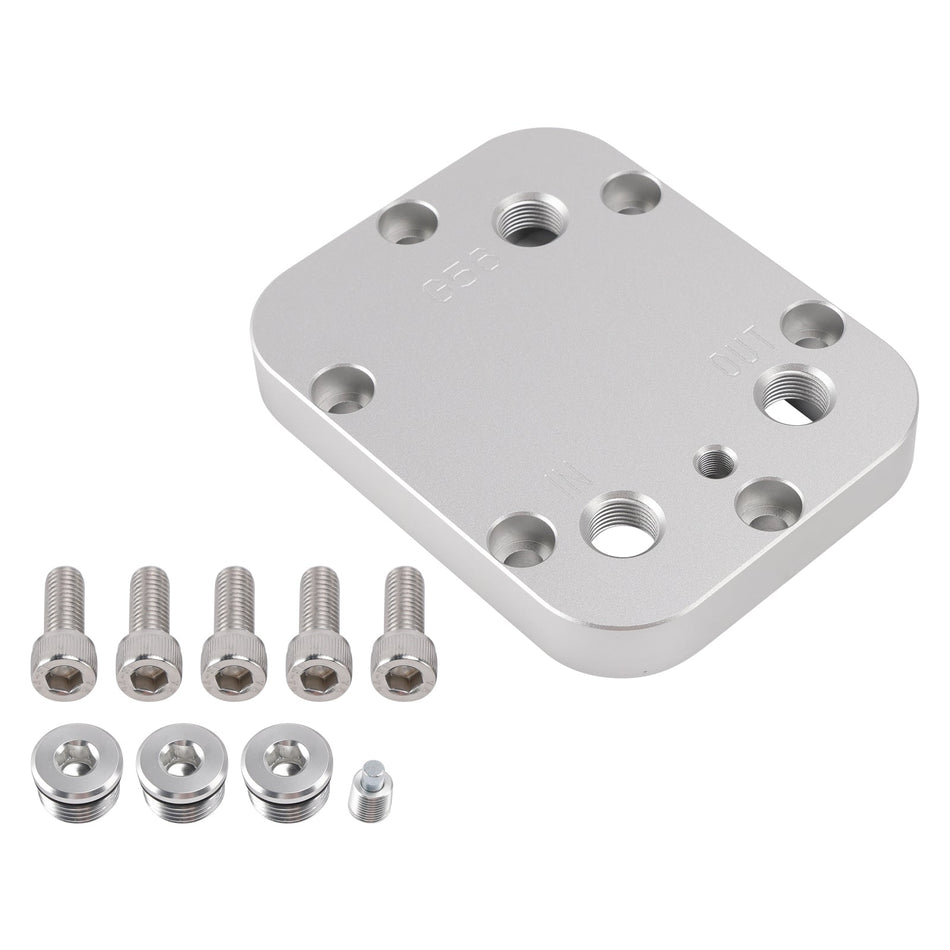 3-Port-Zapfwellenkühlerabdeckung 1/8 NPT für Ram 1/8 NPT 1500 2500 3500 4000 4500 G56