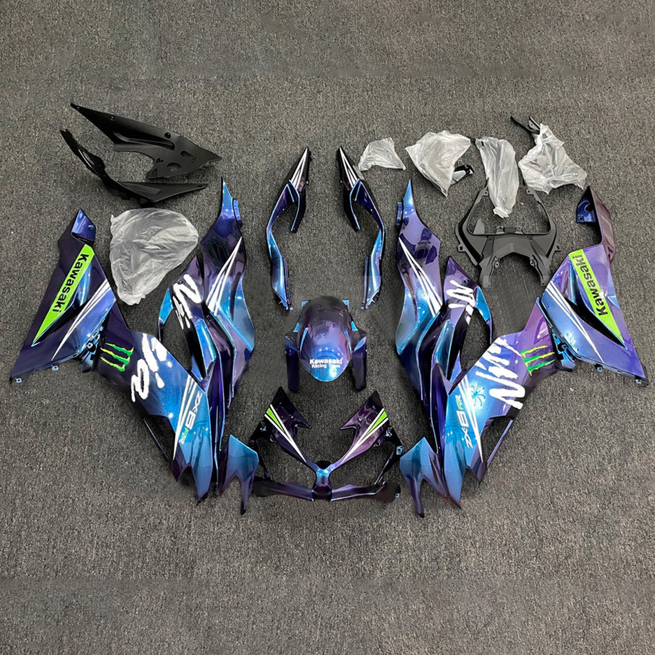 Verkleidungssatz aus ABS-Kunststoff, passend für Kawasaki ZX6R 2019-2023