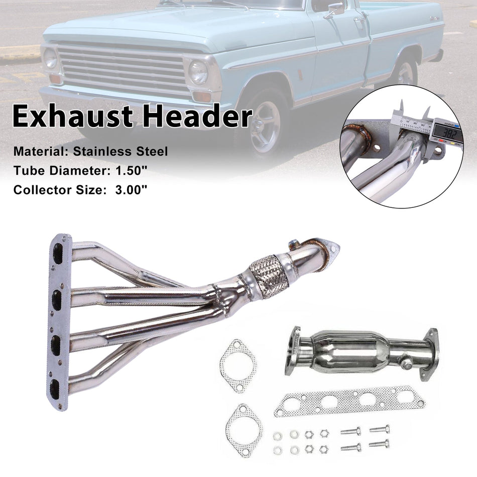 Abgaskrümmer Header Fit Ford F100 5.0L 302W Pickup Truck 2WD 1969-1979