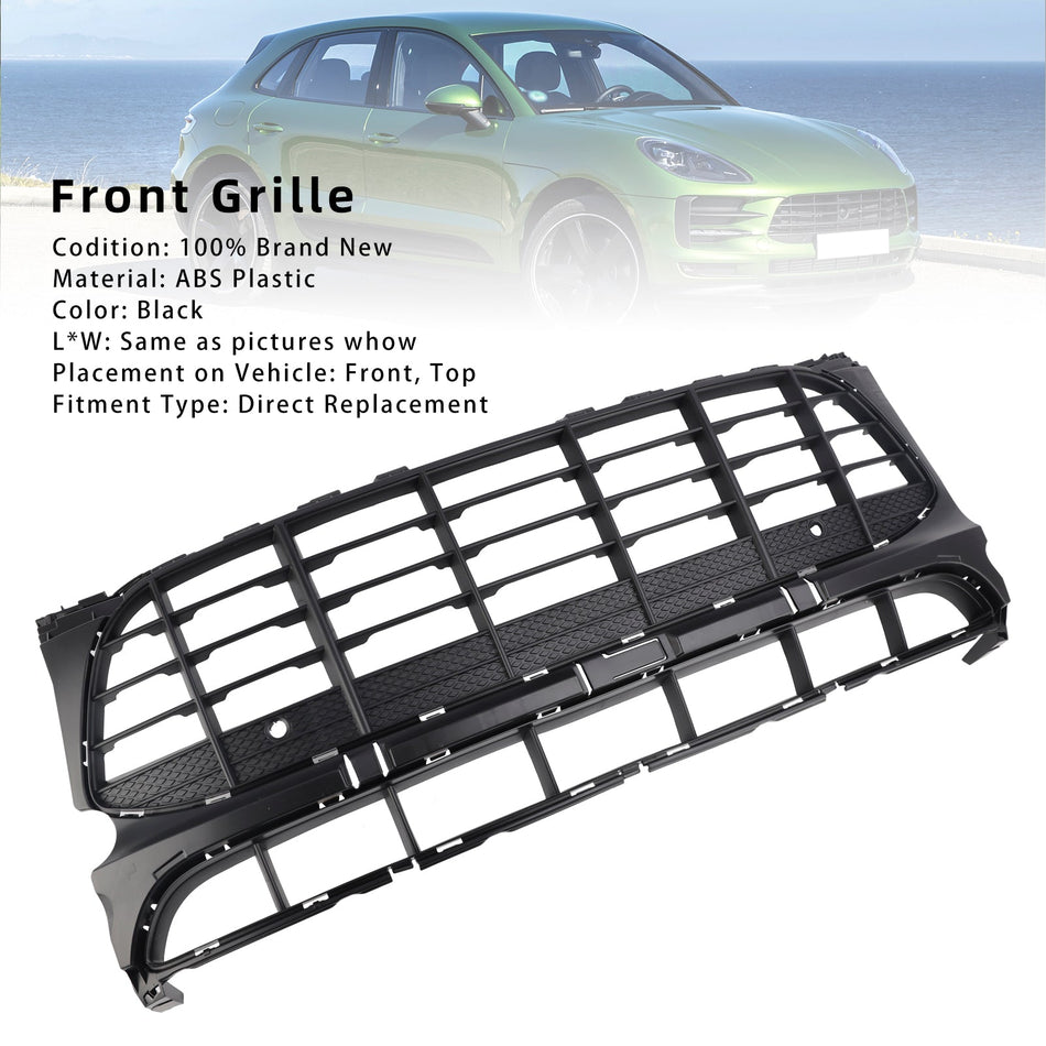 2015-2018 Porsche Macan Schwarz Frontstoßstangengrill 95B807683H1E0